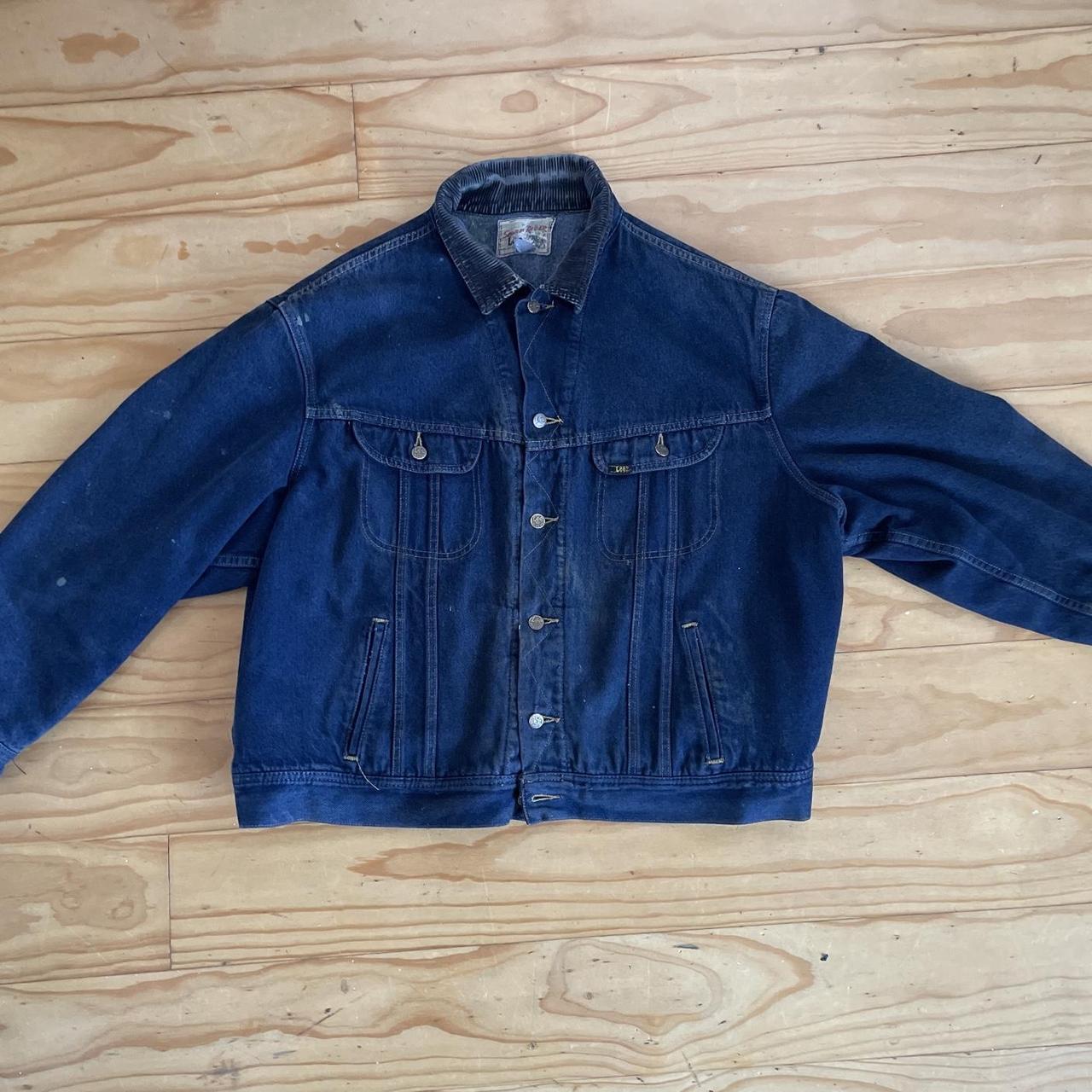 LEE Storm Rider Vintage Jacket Outer: 12 oz twill... - Depop