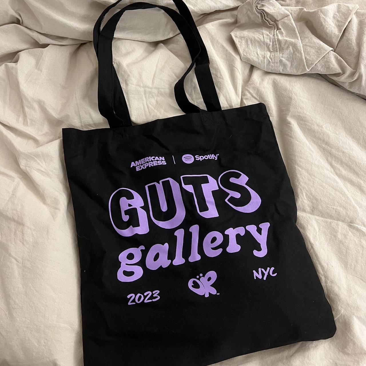 Olivia Rodrigo guts gallery NYC tote - Depop