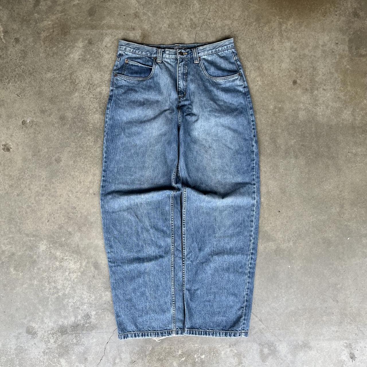 Anchor Blue Men's Blue Jeans | Depop