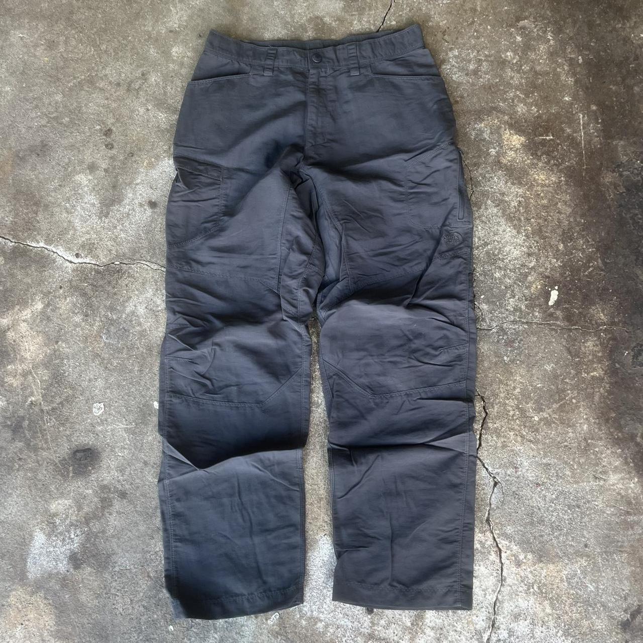 The North Face Men's Grey and Black Trousers