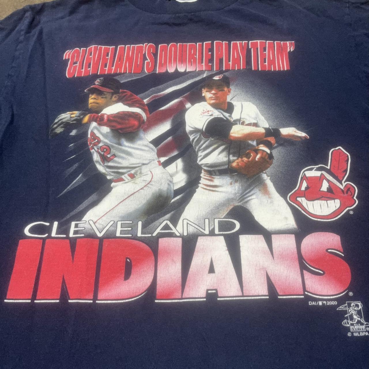 VINTAGE CLEVELAND INDIANS JERSEY Product - Depop