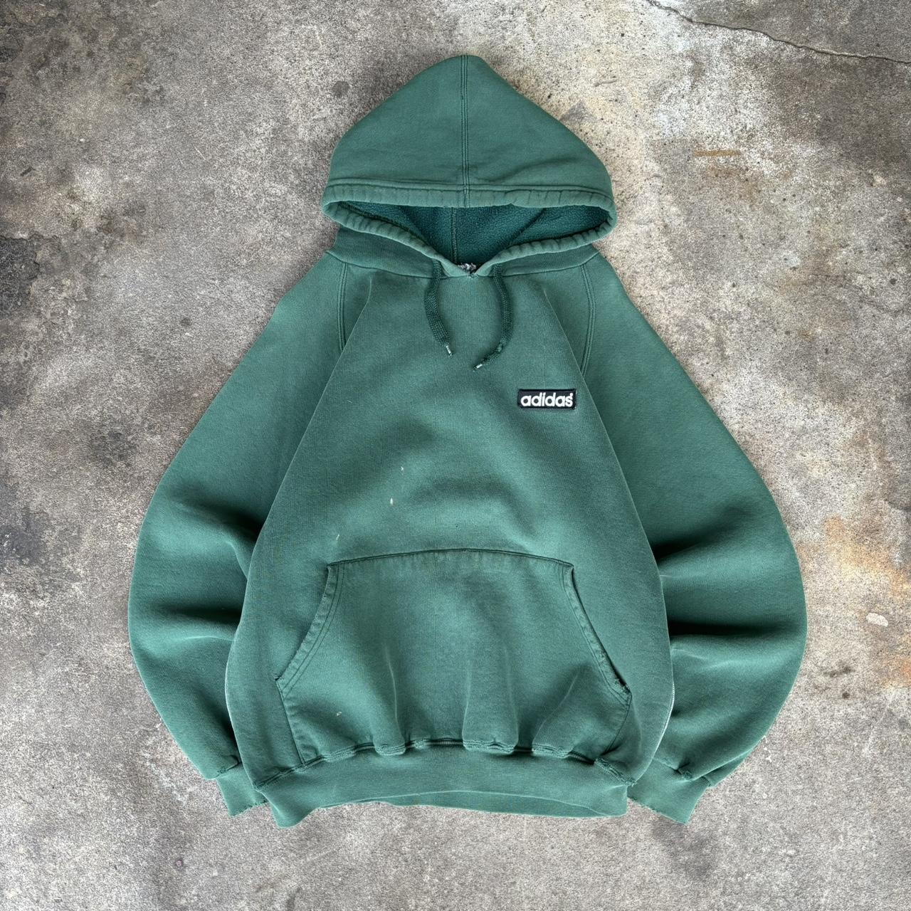 Vintage green 2024 adidas hoodie