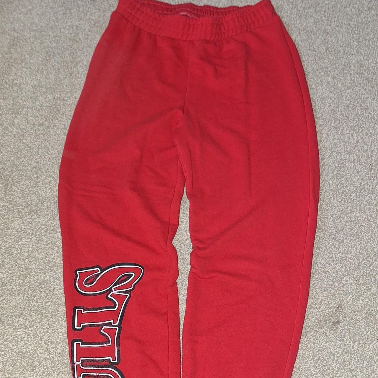 Red store joggers primark