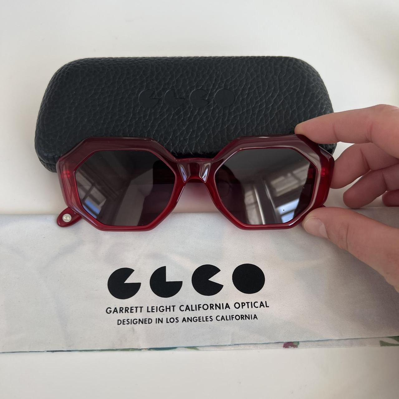 Garrett Leight Women's Red Sunglasses (3)