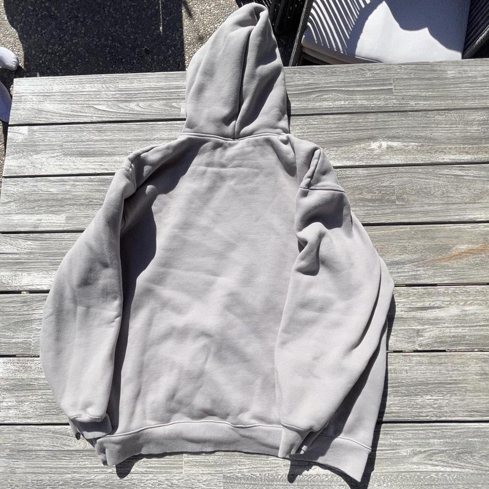 Fear of God x Nike Double Hood Hoodie Grey and... - Depop