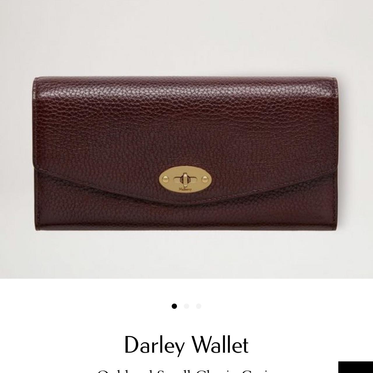 Mulberry Darley wallet in ‘Oxblood’ , Perfect