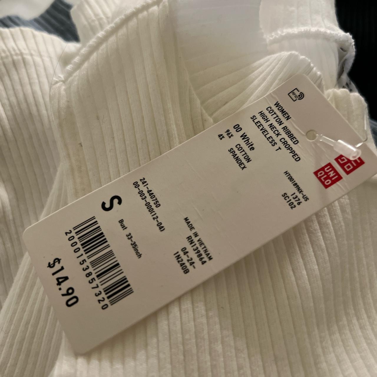 uniqlo-women-s-white-shirt-depop