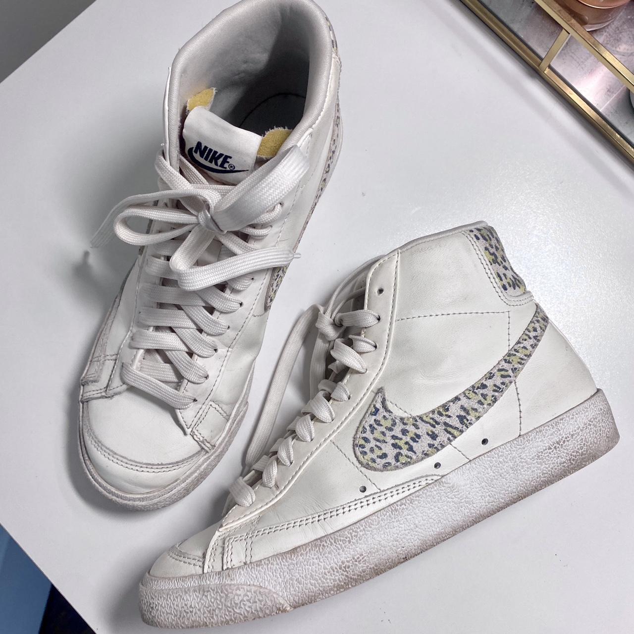 nike blazers cheetah print