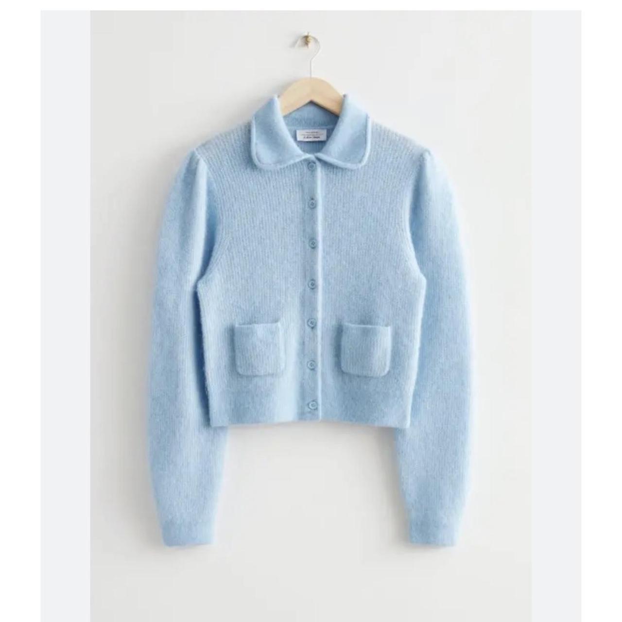 Other stories blue clearance cardigan