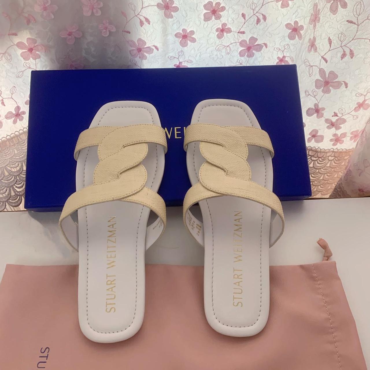 Stuart Weitzman Ibiza Slide Sandal | Depop