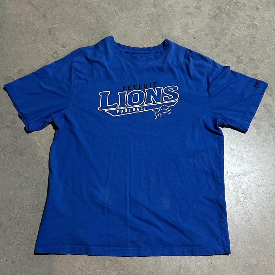 Nike Detroit Lions Shirt Mens 3XLT Tall White - Depop