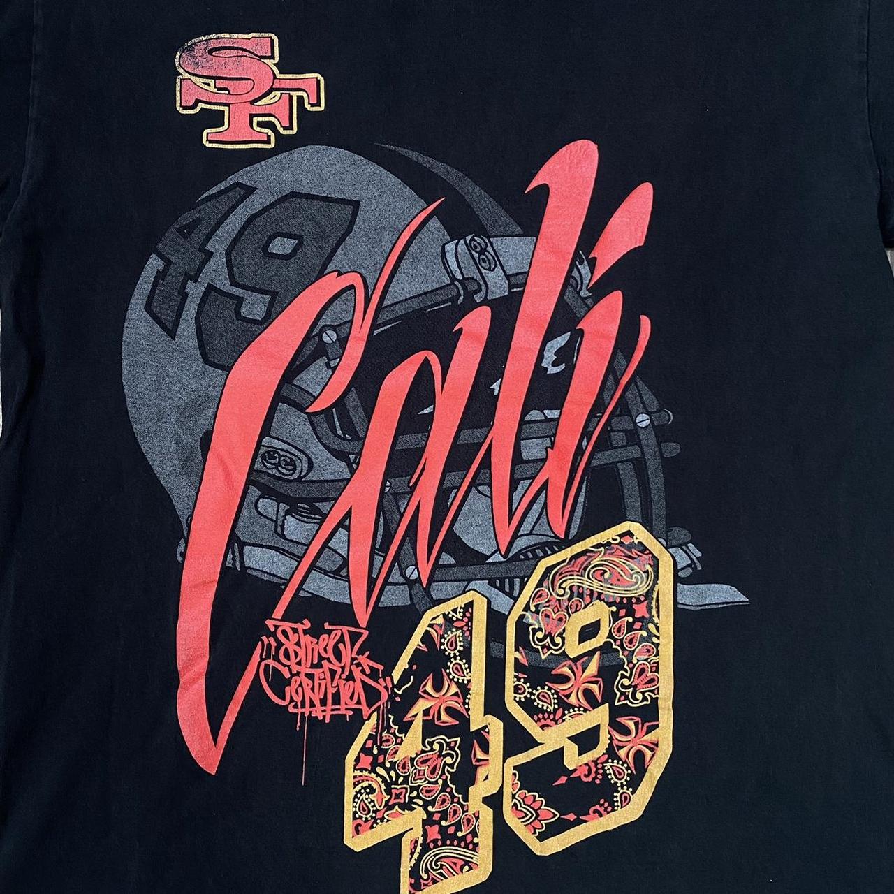 San Francisco 49ers Black Shirt Vintage looking - Depop