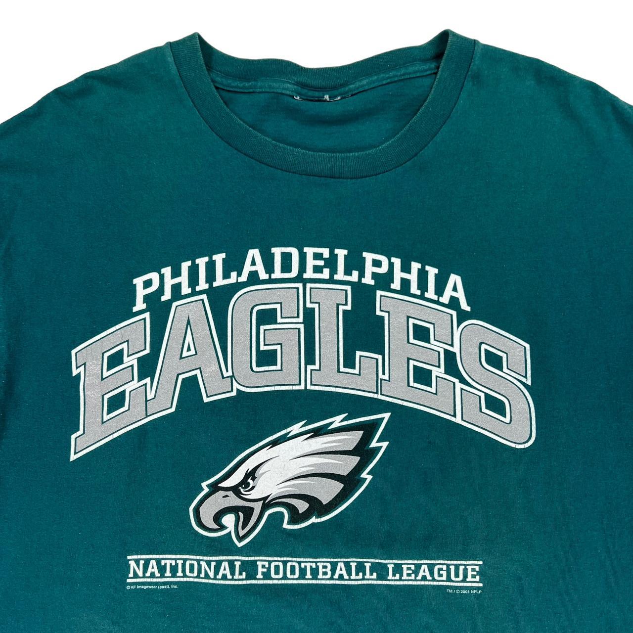 PHILLY EAGLES SUPERBOWL T-SHIRT - super cute and - Depop