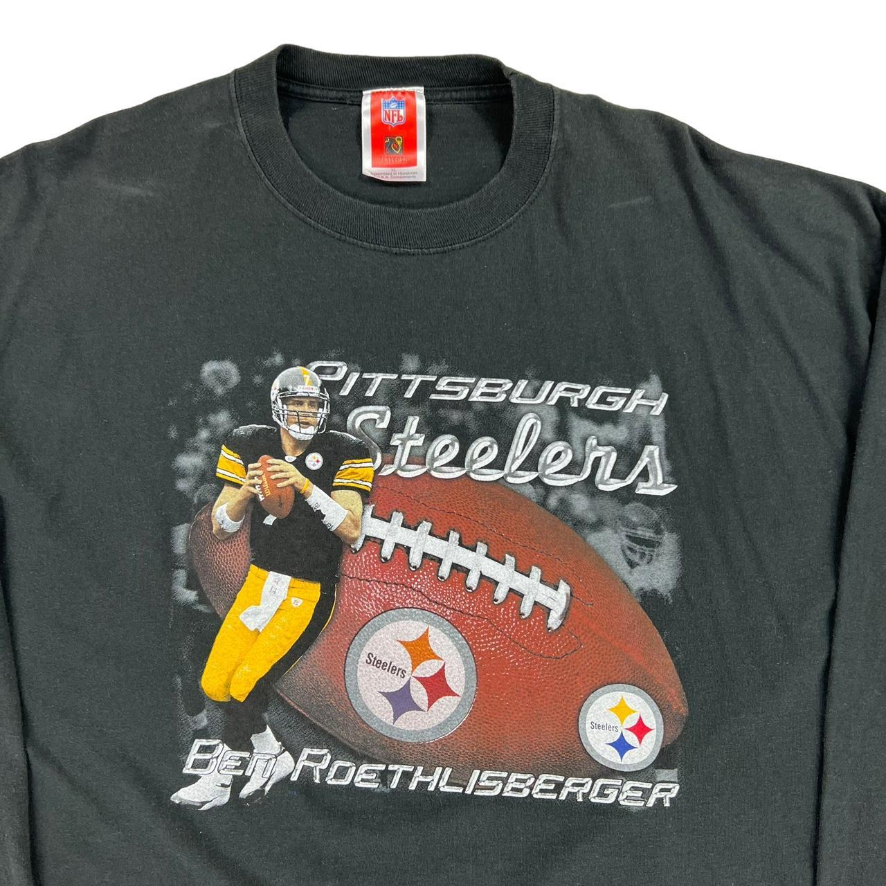 Y2K NFL Pittsburgh Steelers Super Bowl XLV Black - Depop