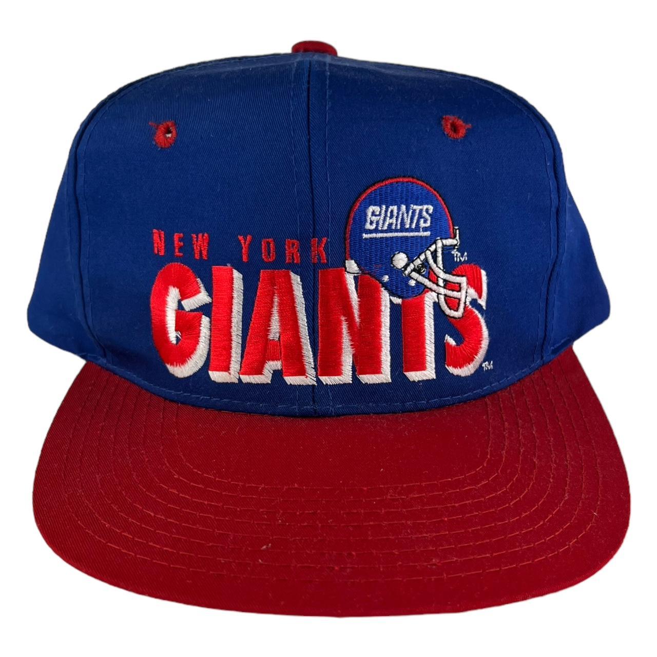 90's New York Giants Zubaz x AJD NFL Snapback Hat – Rare VNTG