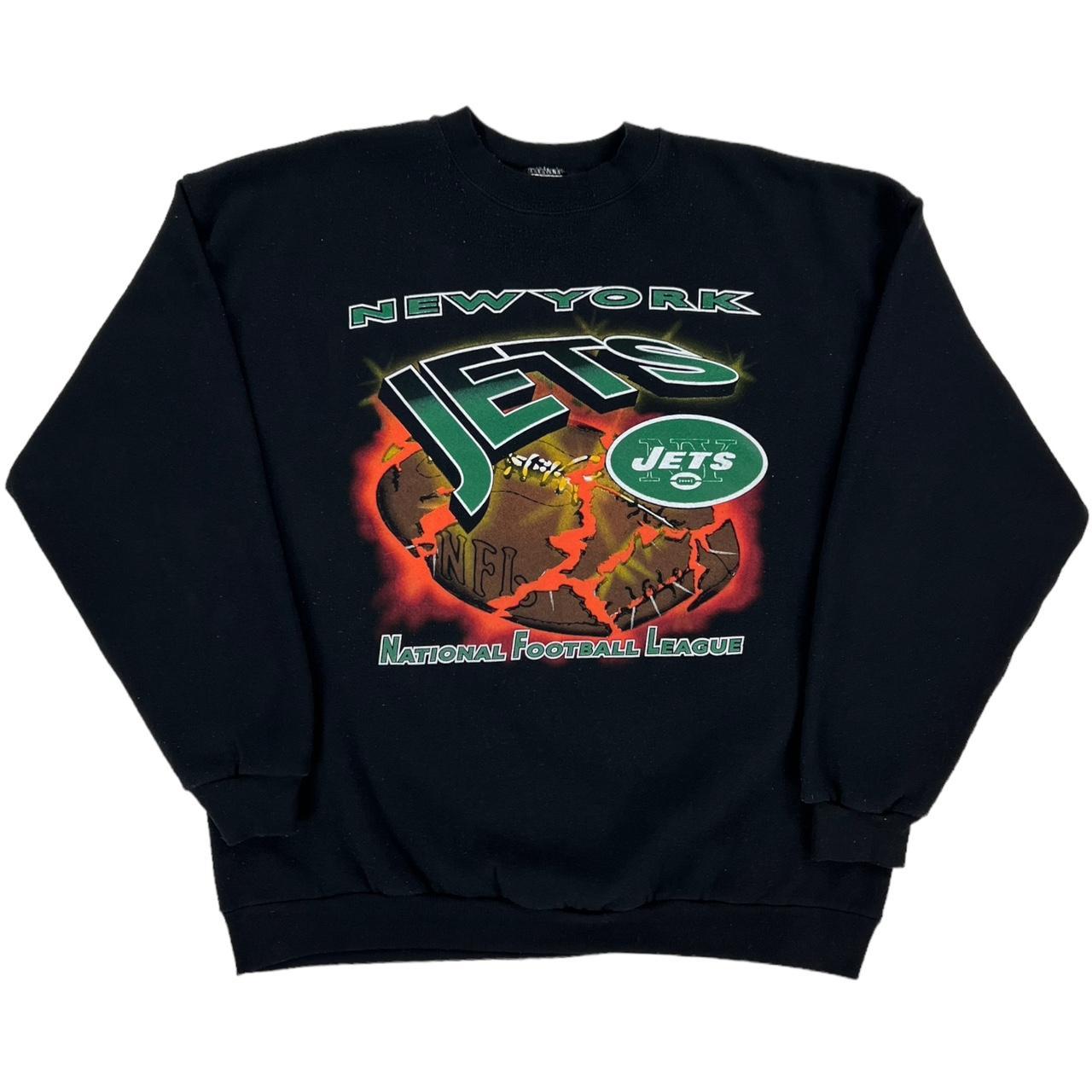 VINTAGE NFL NEW YORK JETS SWEATSHIRT SIZE XL MADE IN USA