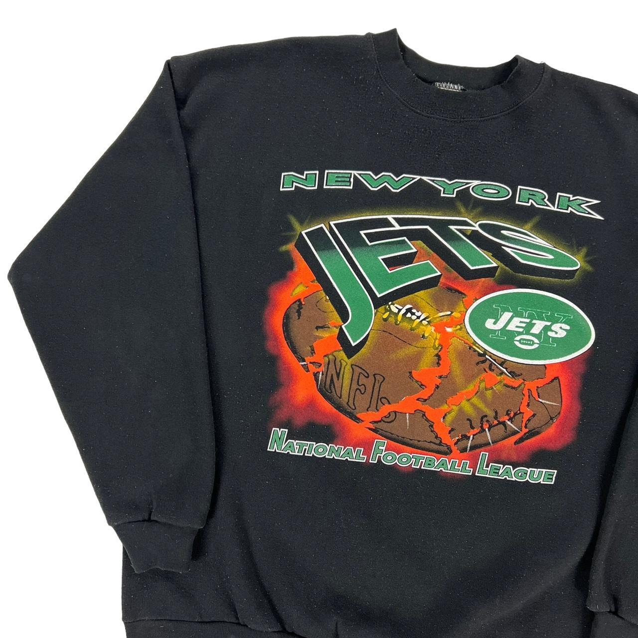 Vintage New York Jets NFL Sweatshirt 9/10 - Depop