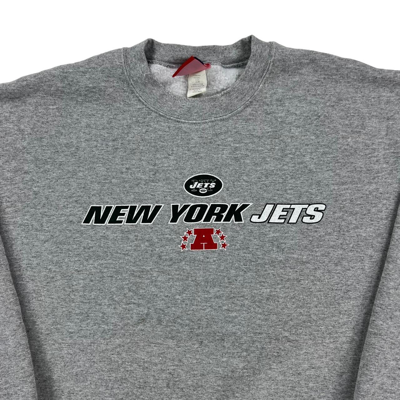 Vintage New York Jets NFL Crewneck Size M Worn - Depop