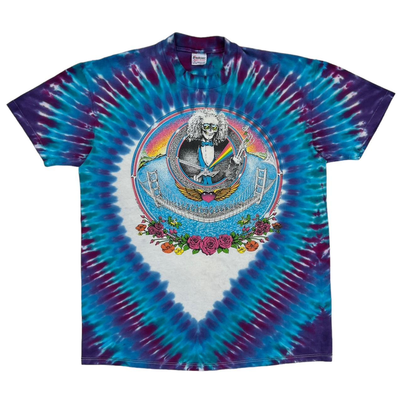 Vintage 80s 1986 Grateful Dead Golden Gate Bridge | Depop