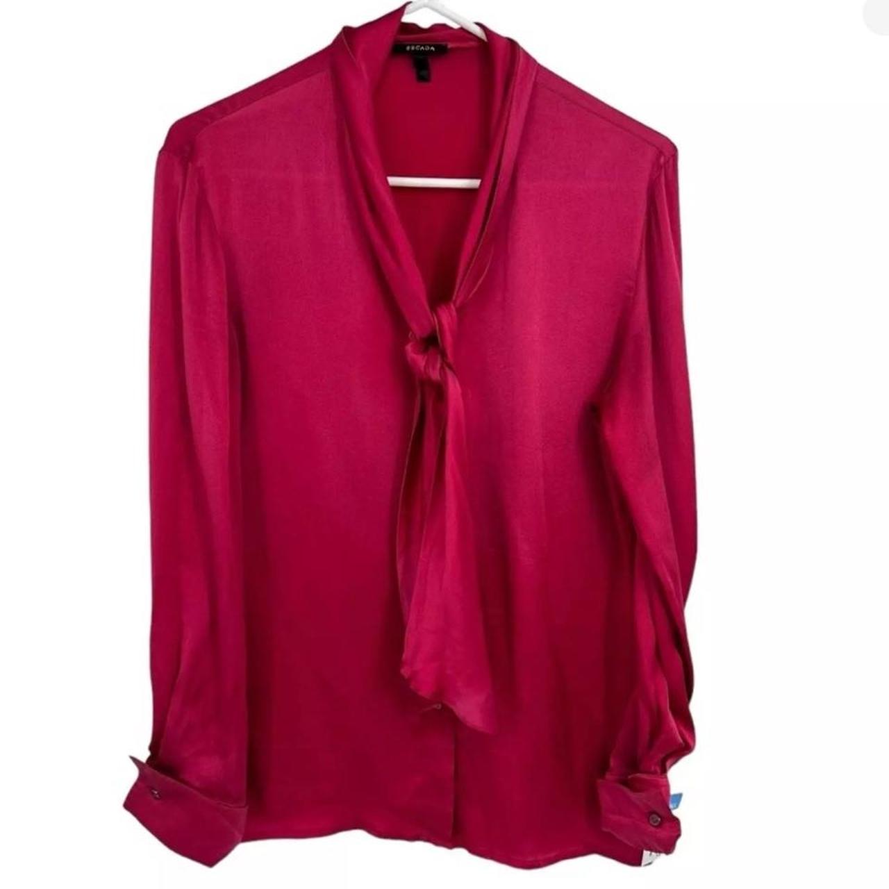 Escada Blouses 36 Red outlet