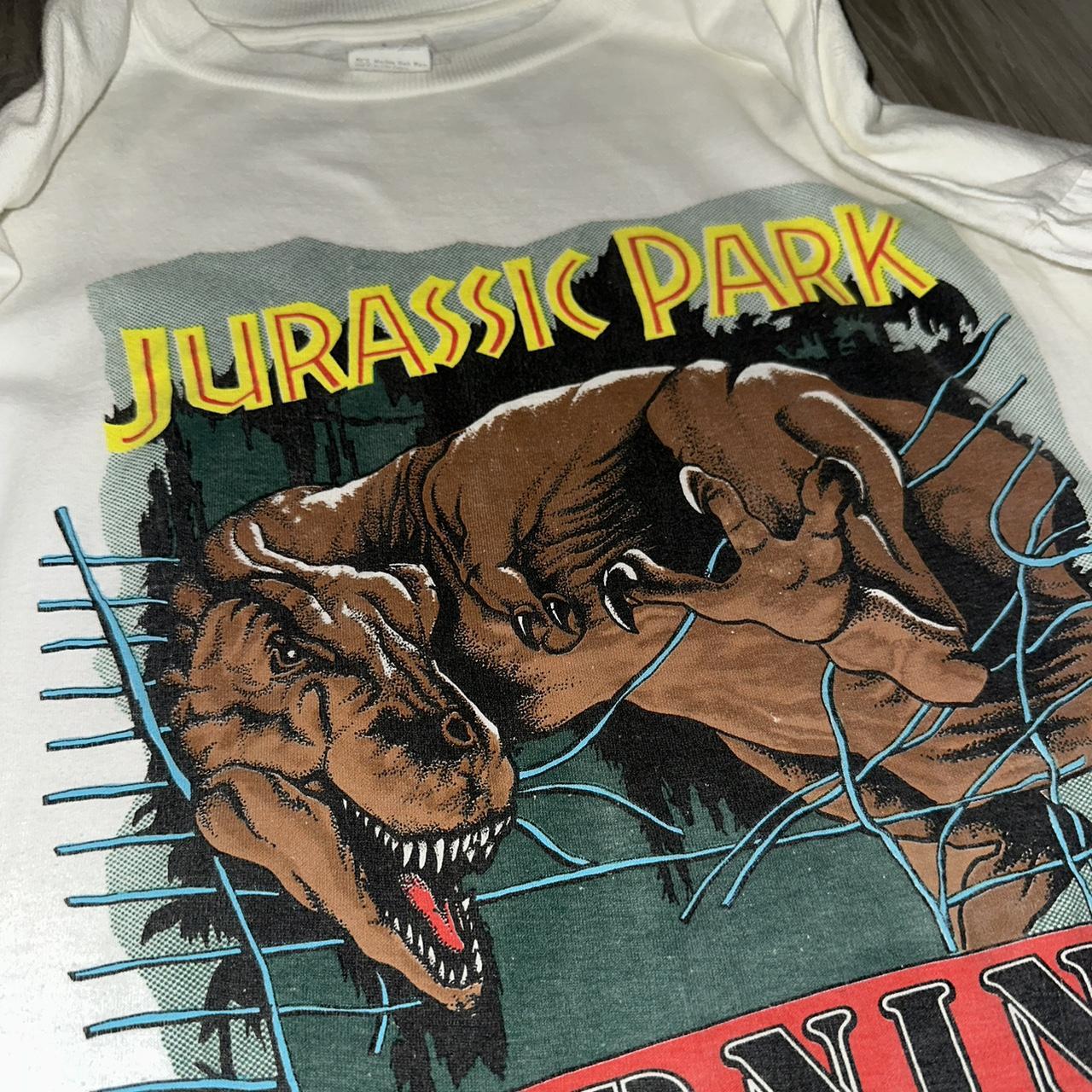 Vintage '93 Jurassic Park Movie T-Rex Escape ⚠️... - Depop