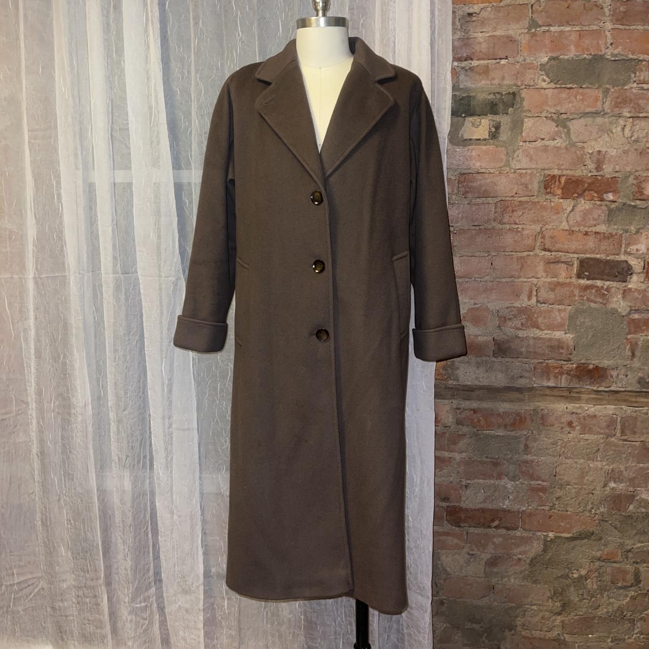 Brown Trench Coat. Womens - Size 10 Small... - Depop