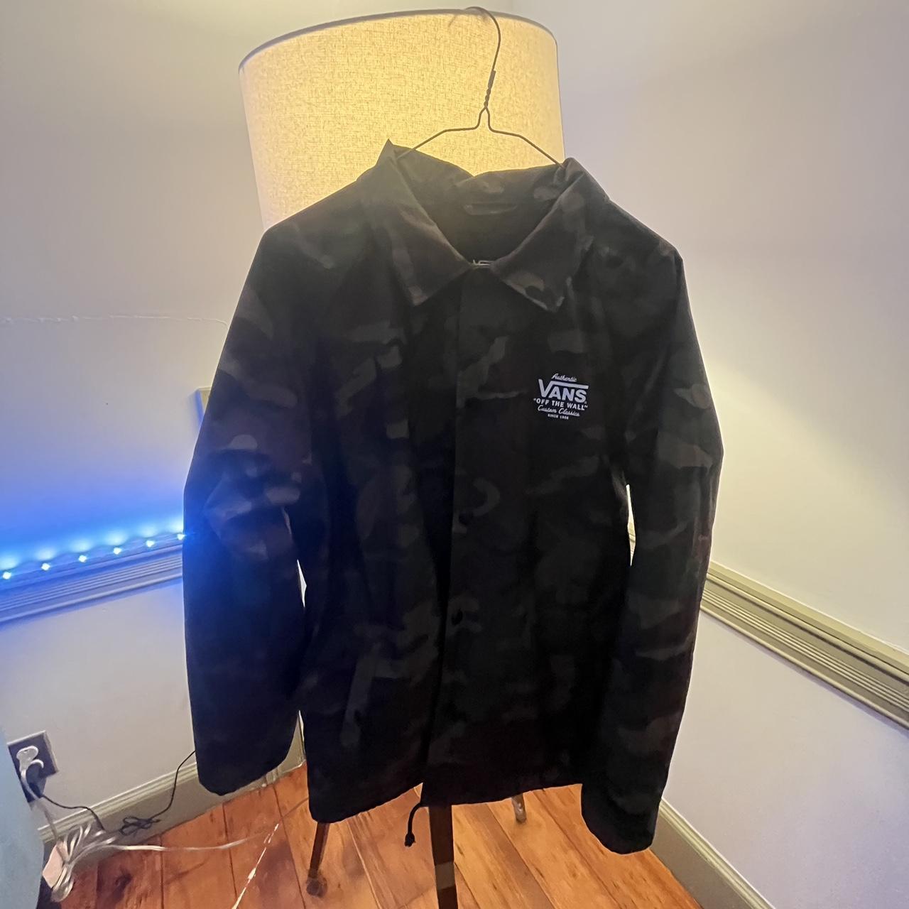 Vans off the 2024 wall camo jacket