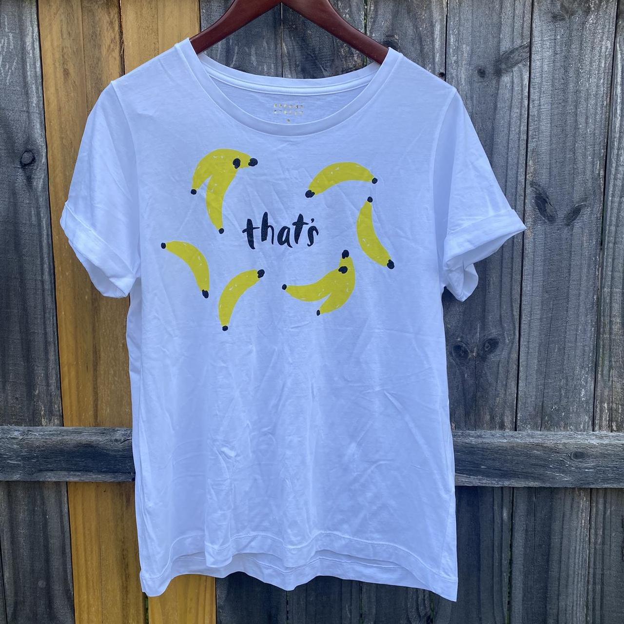 Broome Street x Kate Spade That’s Bananas Graphic T... Depop