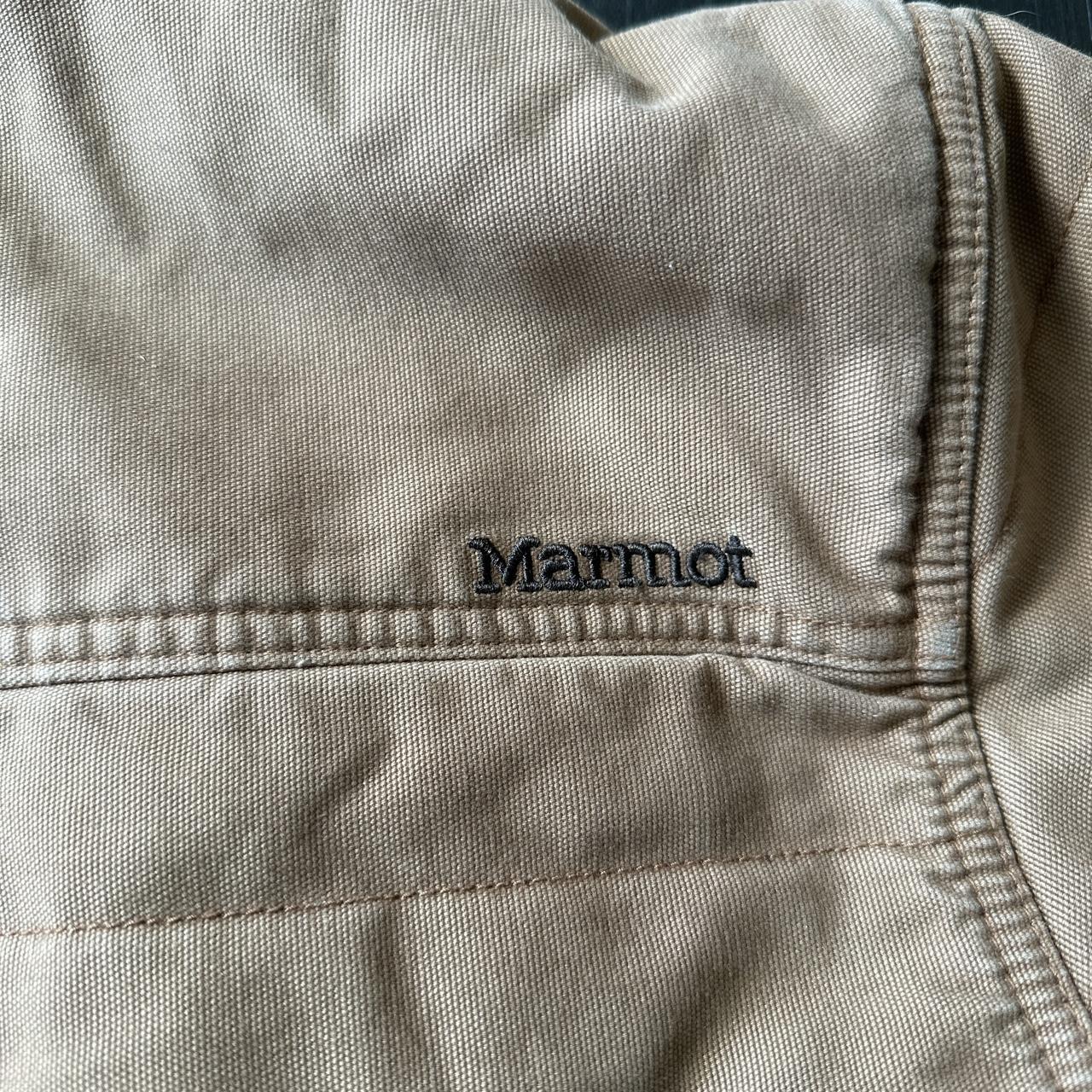 Marmot Lined Jacket Worn-wear, great... - Depop