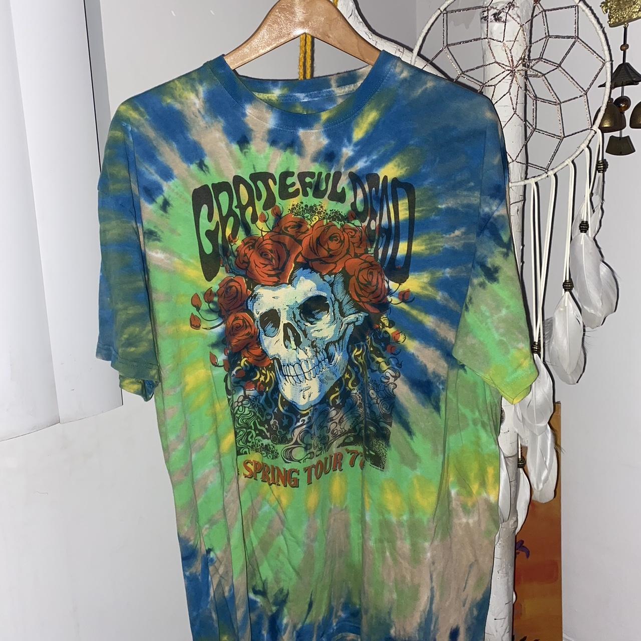 Grateful Dead Men's Bertha Tie Dye T-Shirt Multi