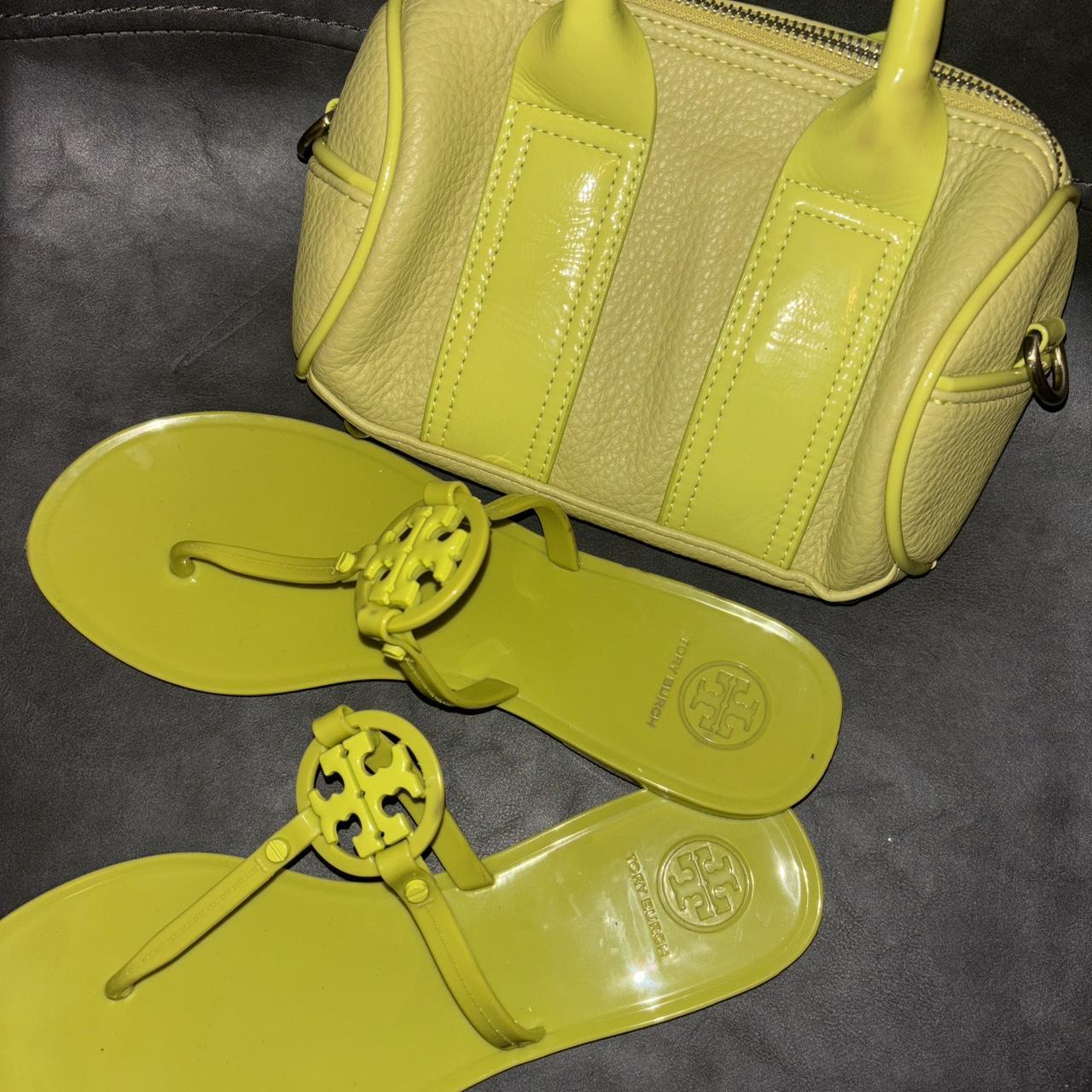 Lime Green Tory Burch Flip Flops Lime Green Urban