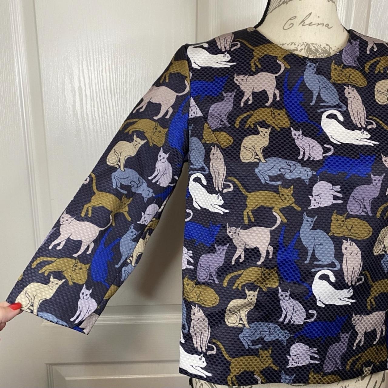 Cat clearance blouse h&m