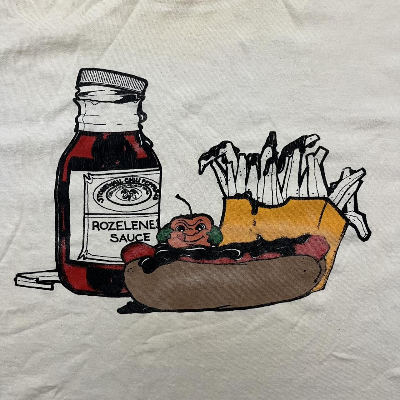 VINTAGE DELTA MADE IN USA SINGLE STITCHED CHILI... Depop