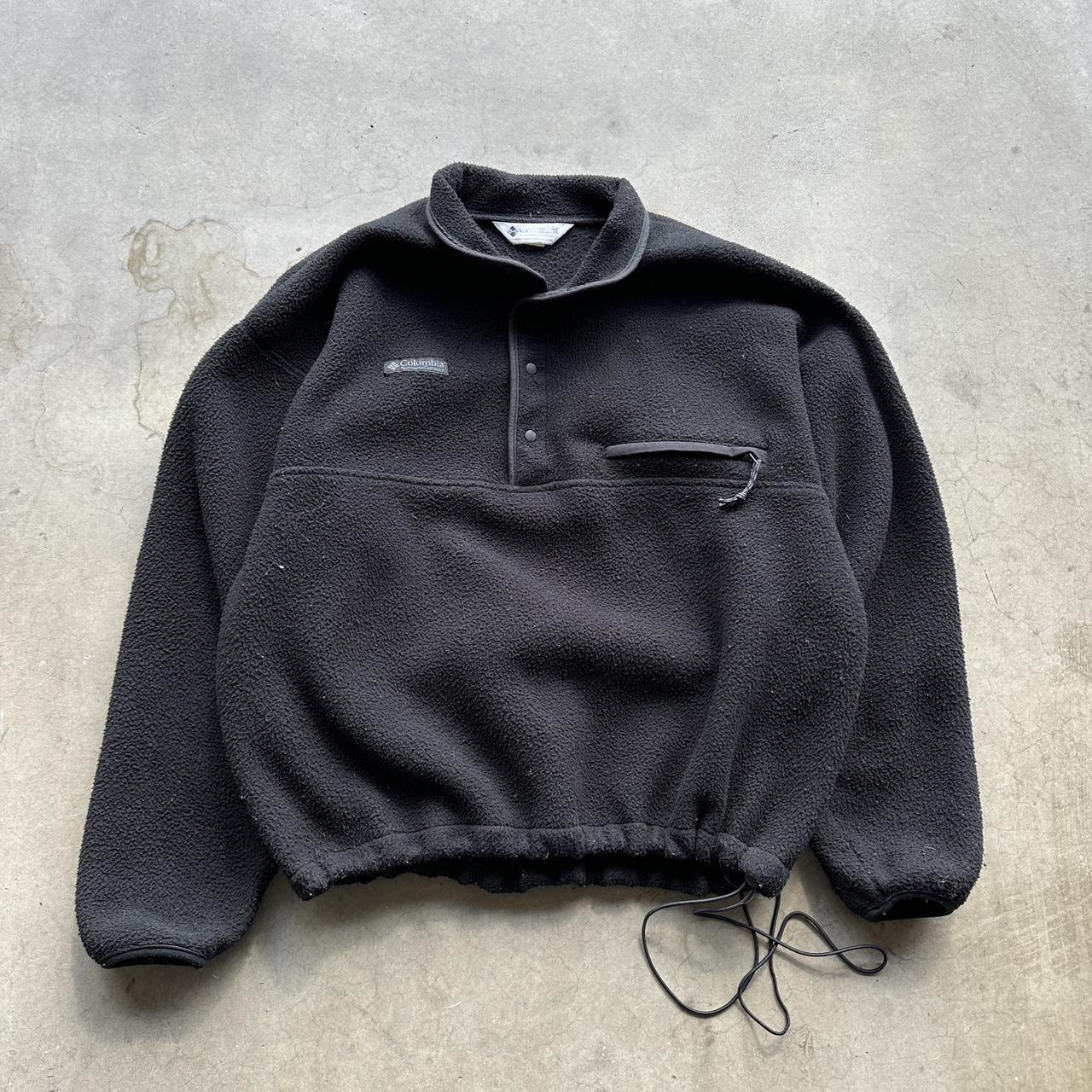 Columbia Sportswear Men's Black Sweatshirt | Depop