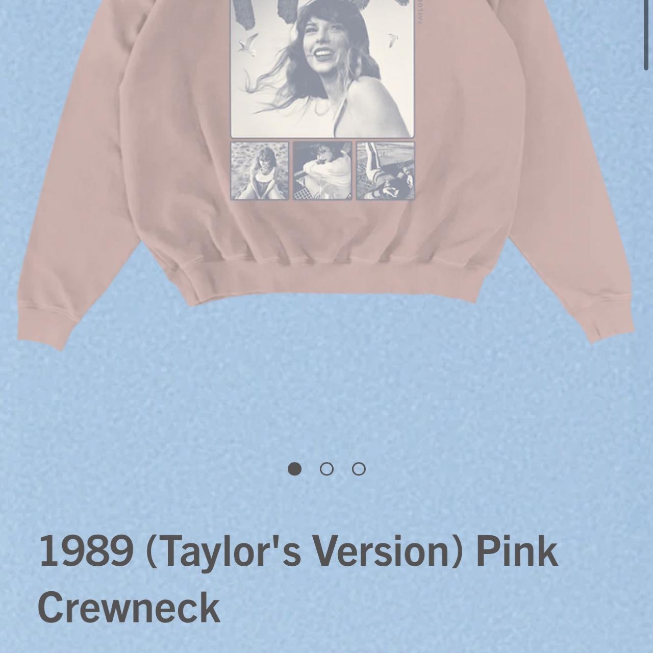 Taylor Swift Merch - Pink 1989 (Taylors Version)... - Depop