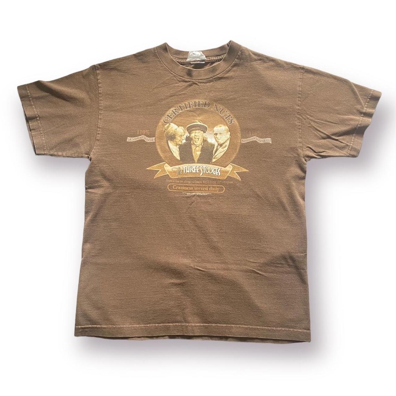 Men's Brown and Tan T-shirt | Depop