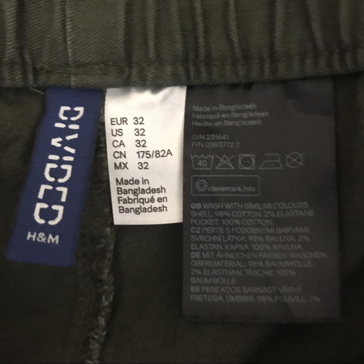 H&M Divided Men’s Green Cut Shorts. Size 32 Good... Depop