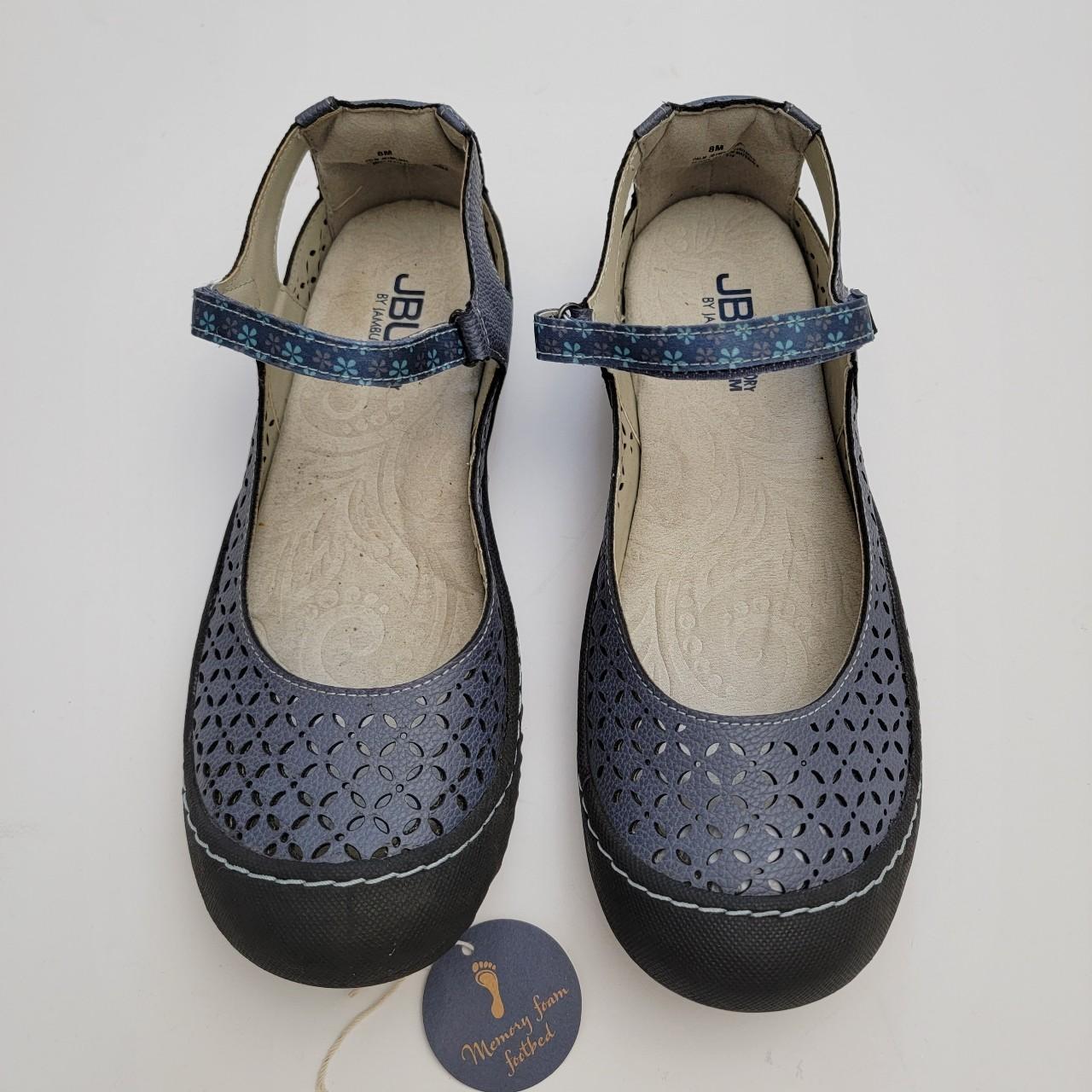 Jubu by Jambu Baby Jane Strap Shoes Size 8 M Gray... - Depop