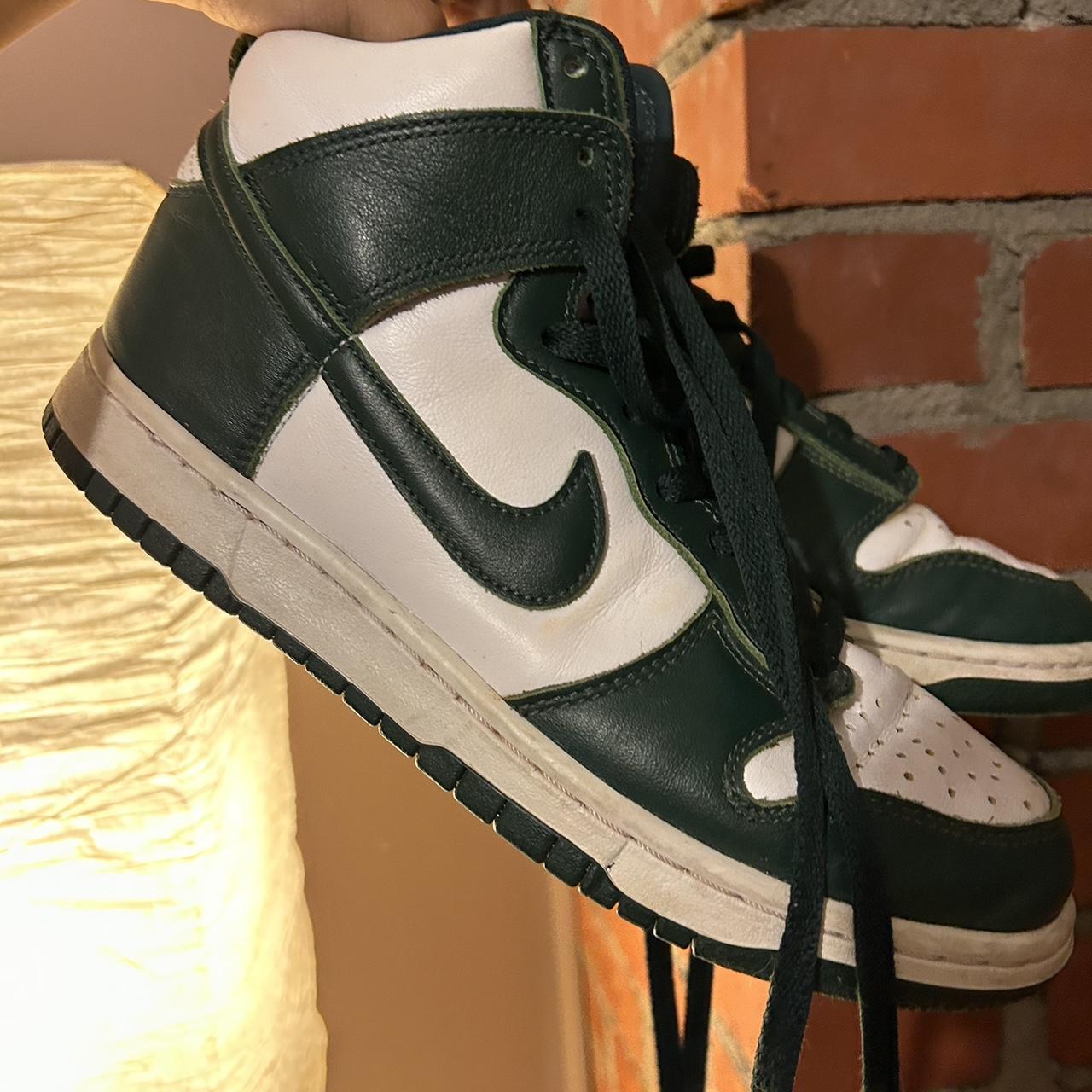 Nike dunk High SP in Spartan green #nike #dunks... - Depop