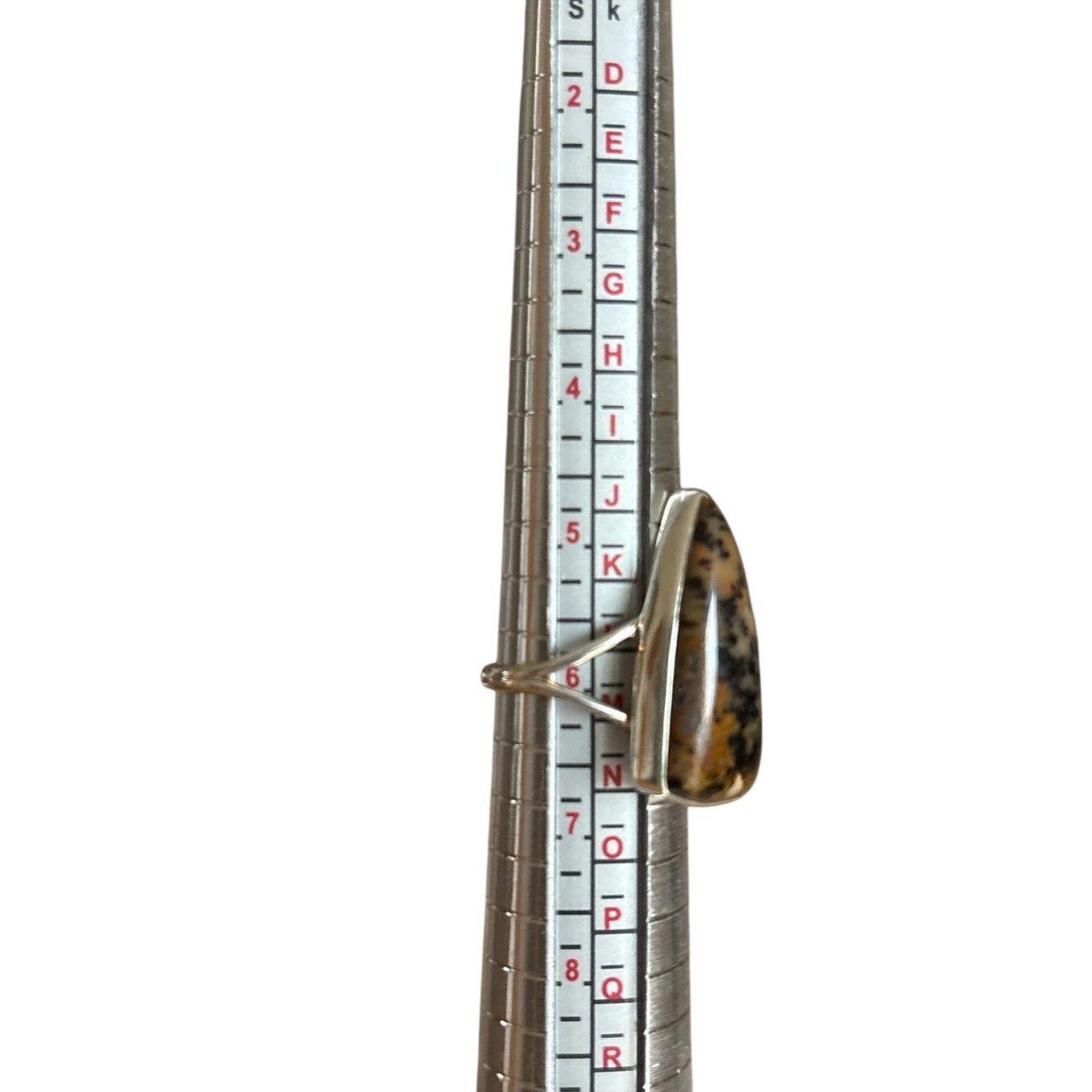 Source Unknown Women's Ring - Silver/Brown – Ster… - image 6