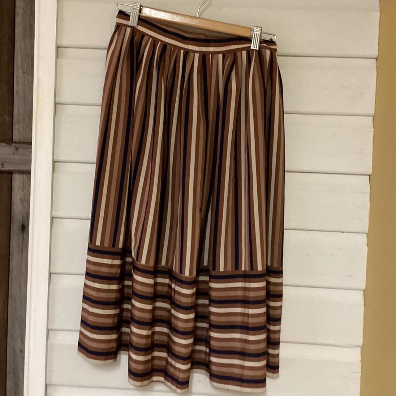 Handmade Vintage Skirt - 1970s SIZE SMALL waist... - Depop