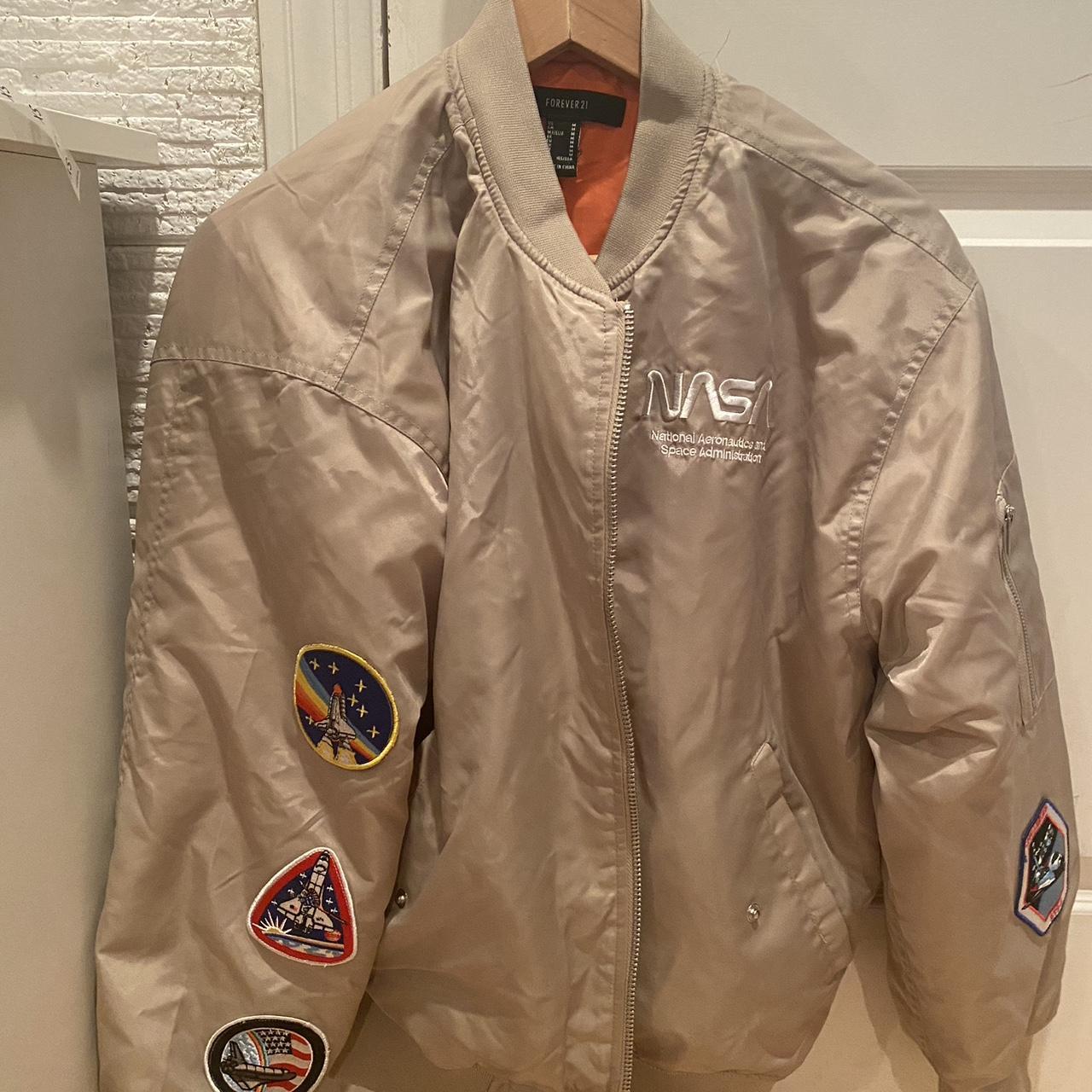 Forever 21 nasa bomber jacket best sale