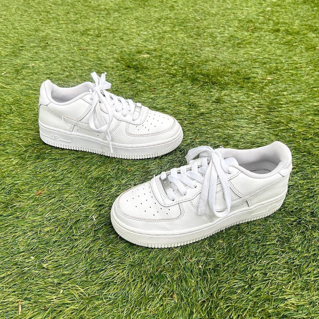 Nike Air Force 1 Low White Size 4 UK In Great. Depop