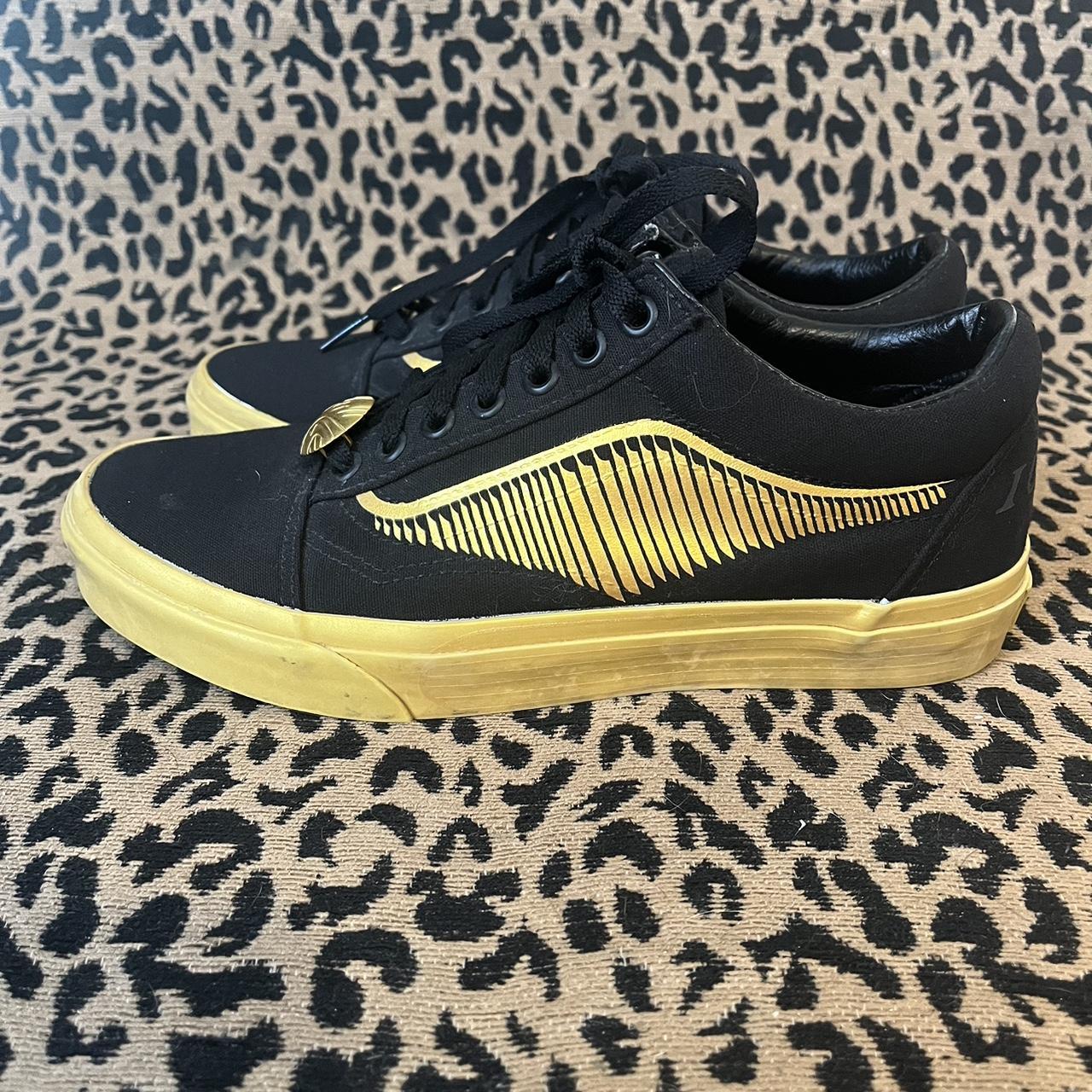 Harry Potter X Vans. Golden Snitch. Barely worn