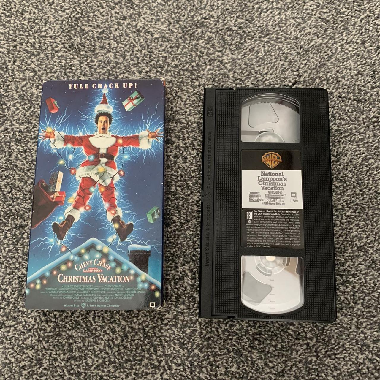 Vintage Christmas Vacation VHS tape! The case and... - Depop