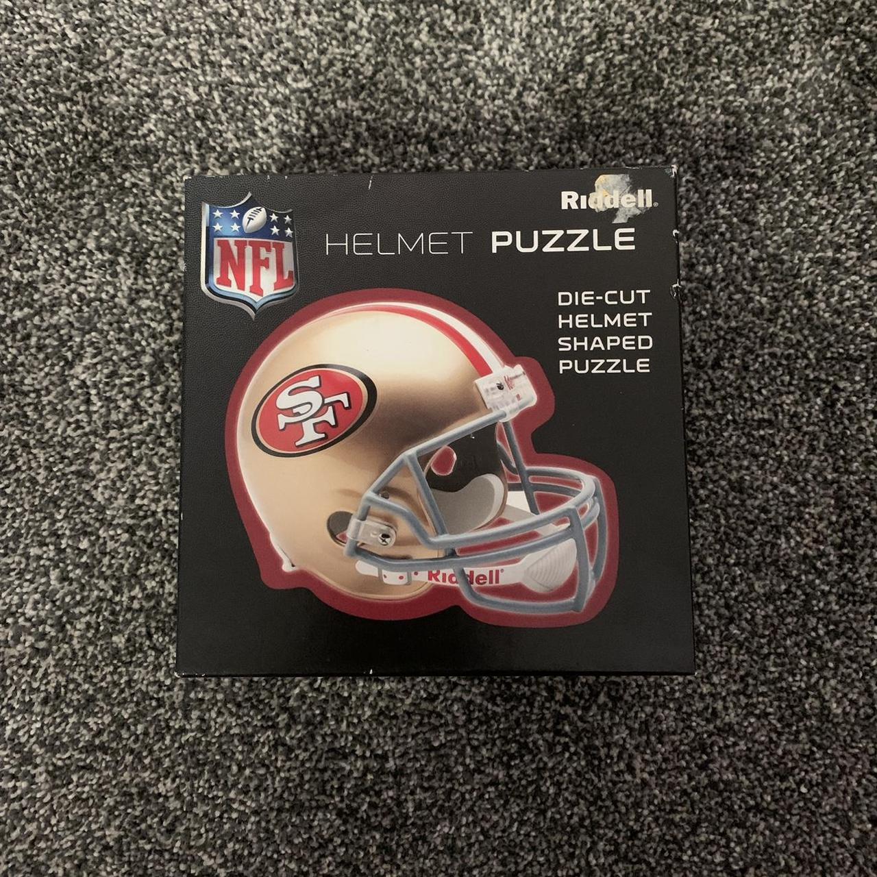 Vintage NFL 49ers helmet puzzle! This puzzle is from... - Depop