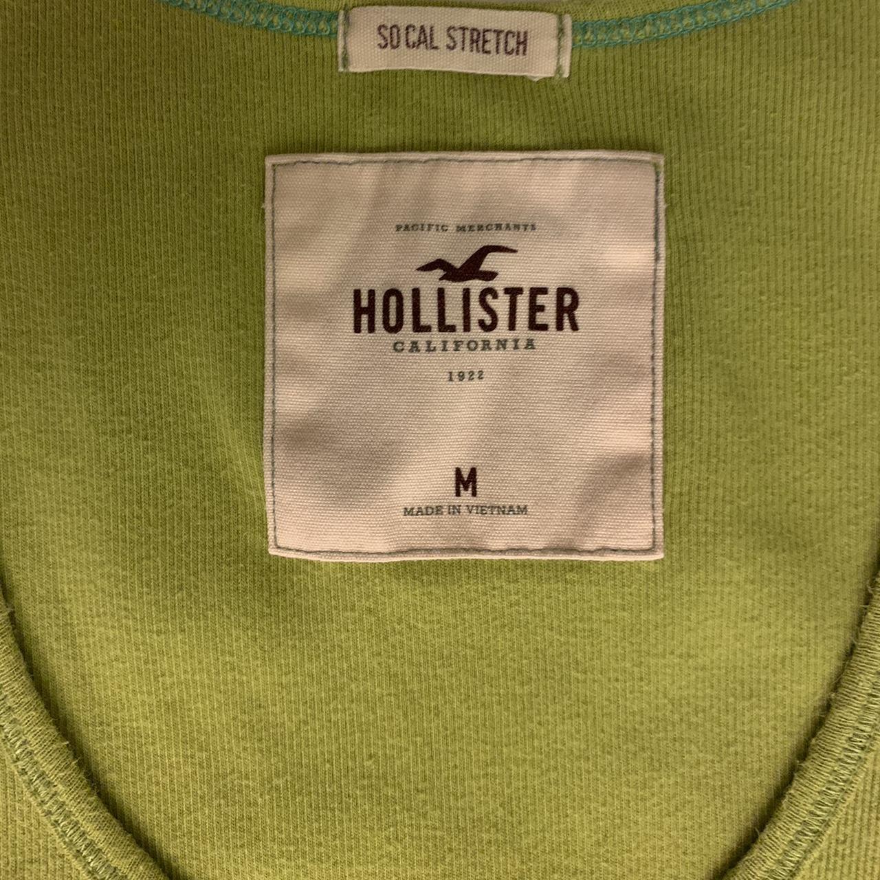 Hollister Co. Women's Green Vest | Depop