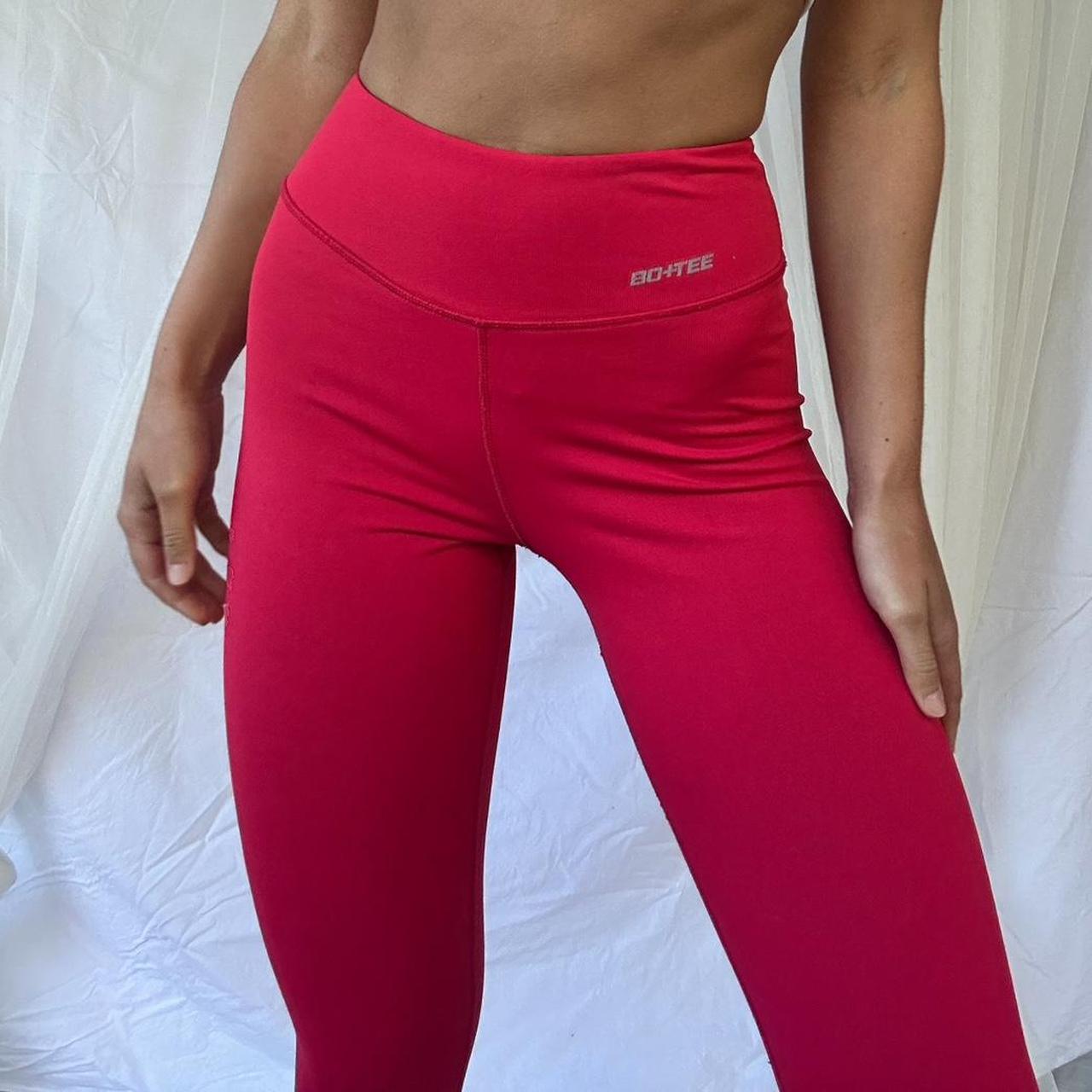Red Bo+Tee comfy & stretchy leggings The best - Depop
