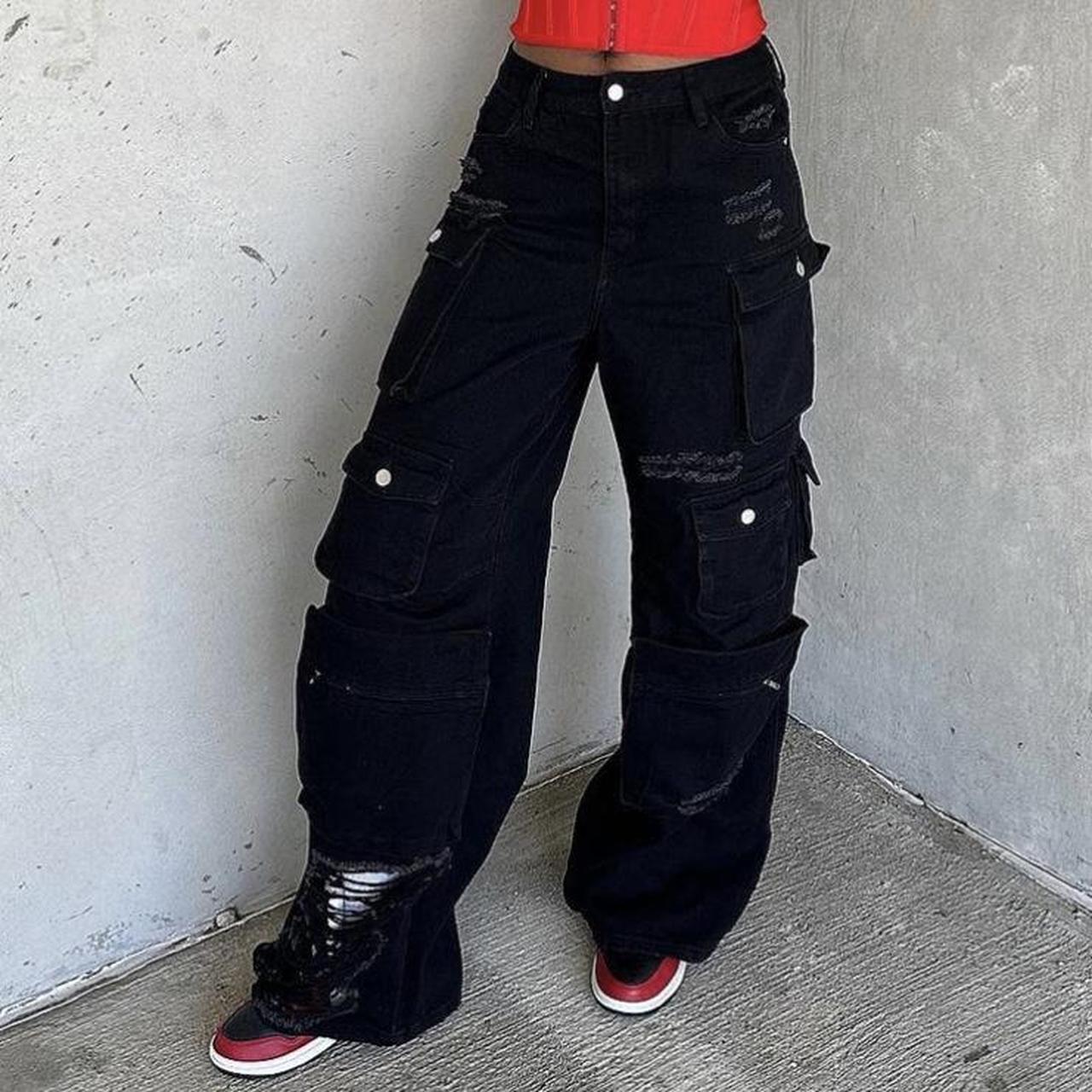 Black fashion nova jeans - Depop