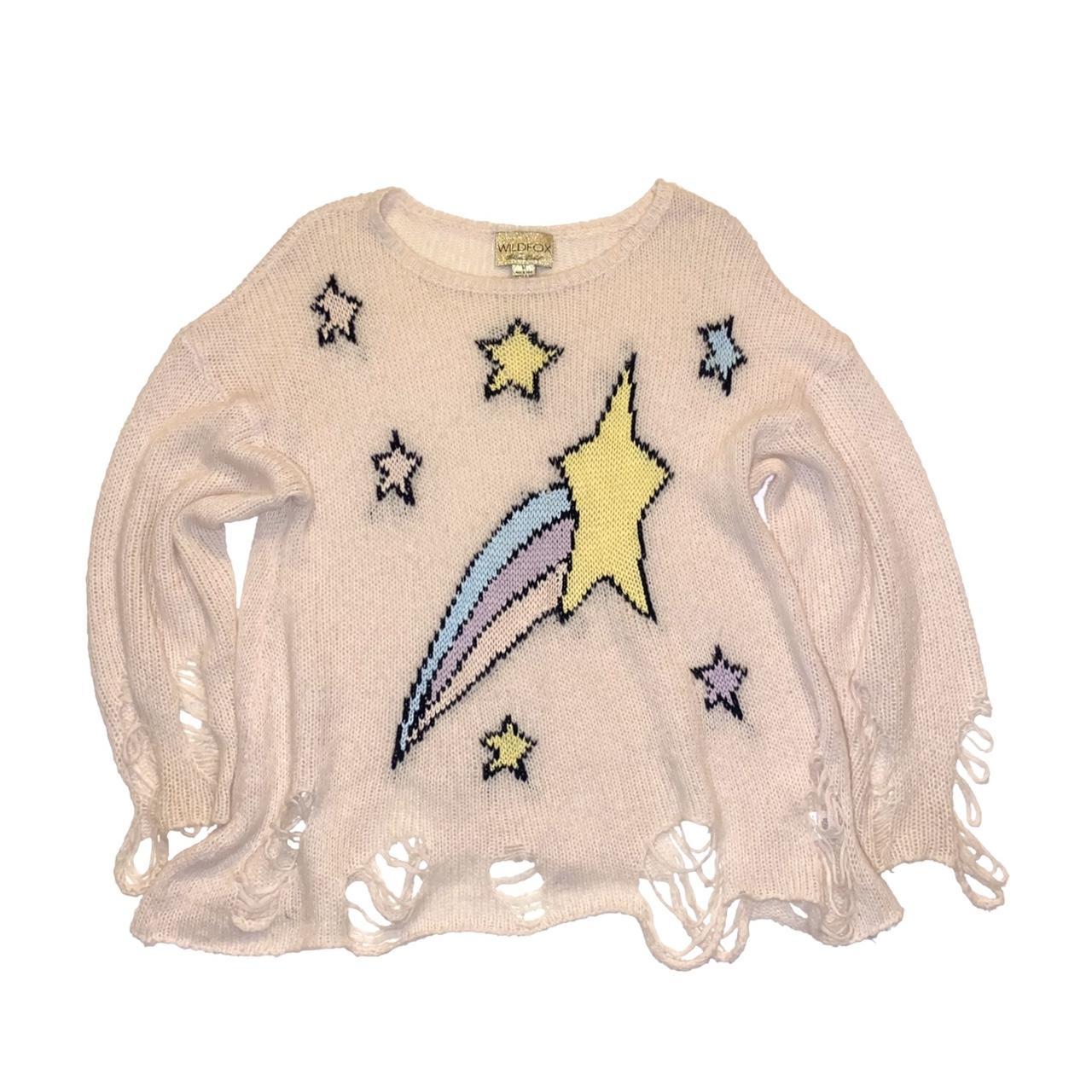 Wildfox star clearance jumper